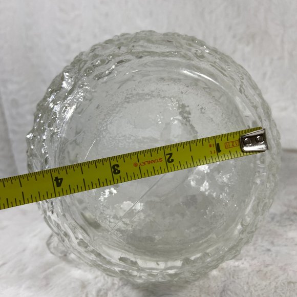 Vintage Anchor Hocking Clear Lido Milano Glass Pitcher Mid Century Modern - Picture 7 of 8